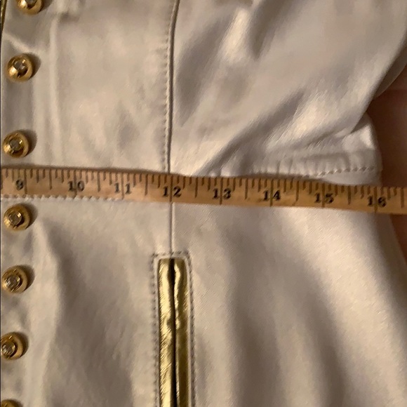 Gizia size 42 Lather coat - Picture 14 of 16